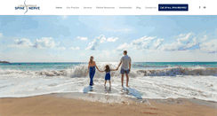 Desktop Screenshot of csspineandnerve.com